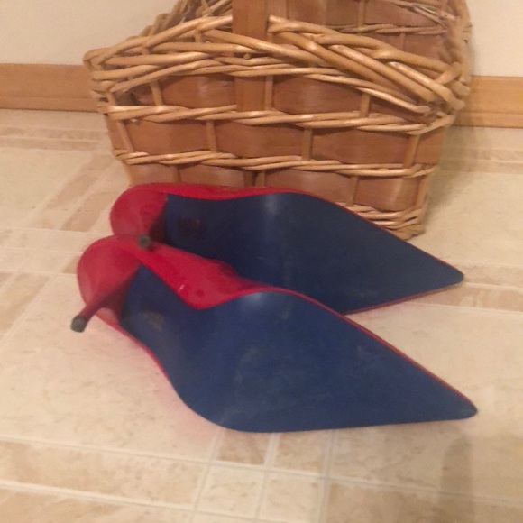 Red Patent Heels - Picture 2 of 4